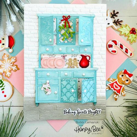 Honey Bee Stamps - Lovely Layers: Hoosier Cabinet - Honey Cuts - Postage as per Actual