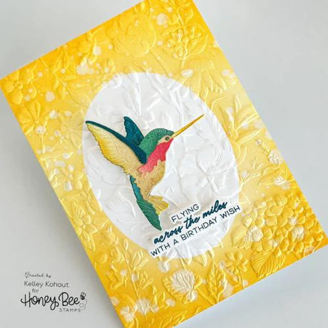 Honey Bee Stamps - Lovely Layers: Hummingbird - Honey Cuts