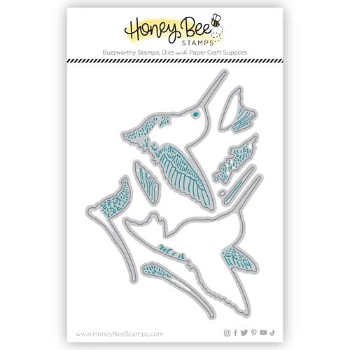 Honey Bee Stamps - Lovely Layers: Hummingbird - Honey Cuts