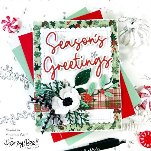 Honey Bee Stamps - Lovely Layers: Mini Holiday Florals - Honey Cuts