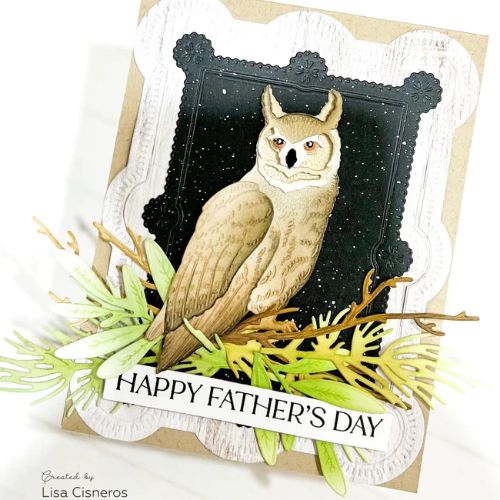 Honey Bee Stamps - Lovely Layers: Owl - Honey Cuts