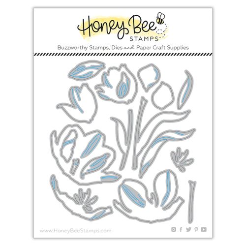 Honey Bee Stamps - Lovely Layers: Tulips | Honey Cuts