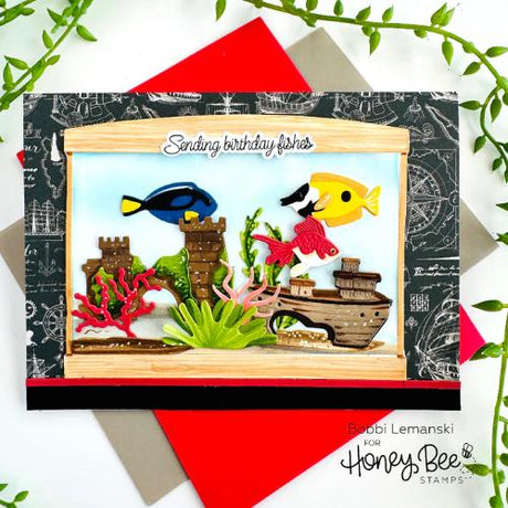 Honey Bee Stamps - Lovely Layers: Tank - Honey Cuts