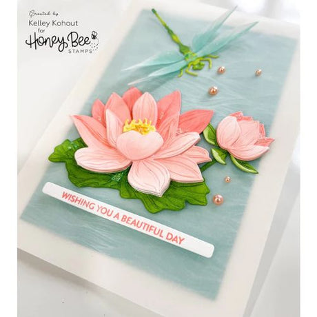 Honey Bee Stamps - Lovely Layers: Water Lily - Honey Cuts