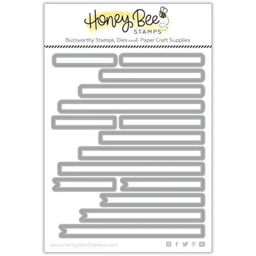 Honey Bee Stamps - Mini Messages Banners - Honey Cuts