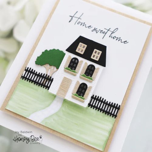 Honey Bee Stamps - Spring Cottage Village - Honey Cuts