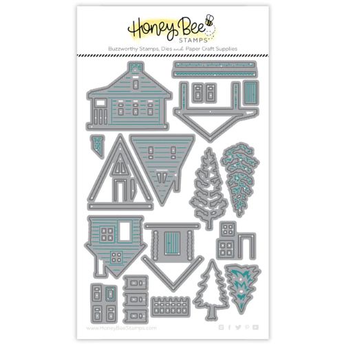 Honey Bee Stamps - Summer Cabins - Honey Cuts