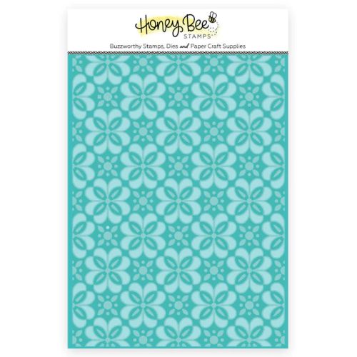 Honey Bee Stamps - Clover Petals - 3D Embossing Folder