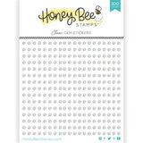 Honey Bee Stamps - Gem Stickers | 300 Count | Clear