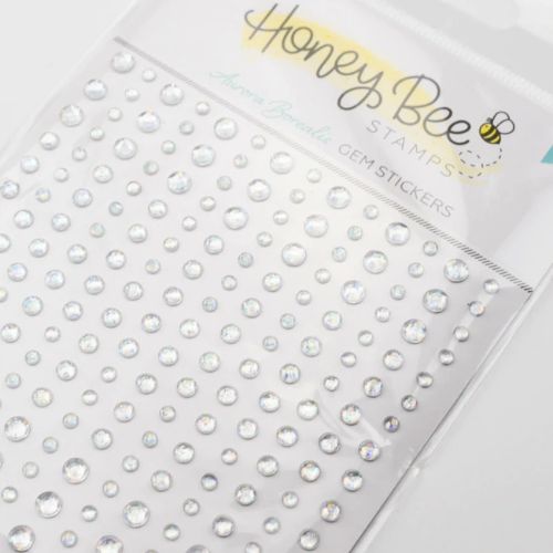 Honey Bee Stamps - Gem Stickers | 210 Count | Aurora Borealis