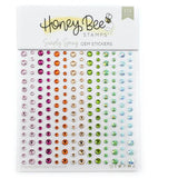 Honey Bee Stamps - Simply Spring Gem Stickers - 210 Count