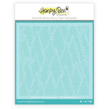 Honey Bee Stamps - Tall Pines Set Of 4 Layering Stencils