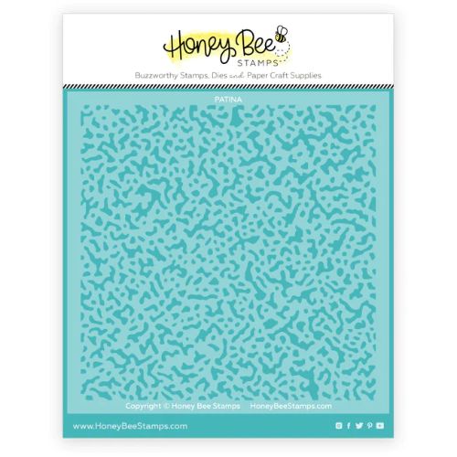 Honey Bee Stamps - Patina Background Stencil