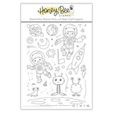 Honey Bee Stamps - Far Out Friends | 6x8 Stamp Set