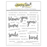 Honey Bee Stamps - Bitty Buzzwords: Bloom | 6x6 Stamp Set