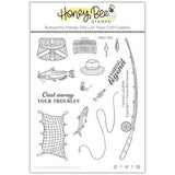 Honey Bee Stamps - Fishing Legend 5x6 Stamp Set