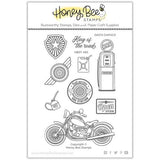 Honey Bee Stamps - Dad's Garage 4x6 Stamp Set