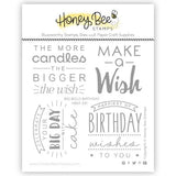 Honey Bee Stamps - Big Bold Birthday 4x4 Stamp Set