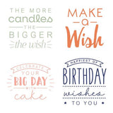 Honey Bee Stamps - Big Bold Birthday 4x4 Stamp Set