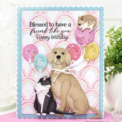Honey Bee Stamps - You've Got A Friend - 4"x6" Clear Stamp Set