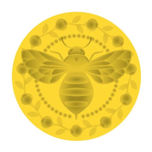 Honey Bee Stamps - 3D Spring Bee - Wax Stamper