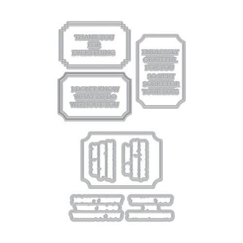 Hero Arts Lovely Labels Foil & Cut