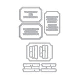 Hero Arts Lovely Labels Foil & Cut