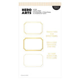 Hero Arts Lovely Labels Foil & Cut