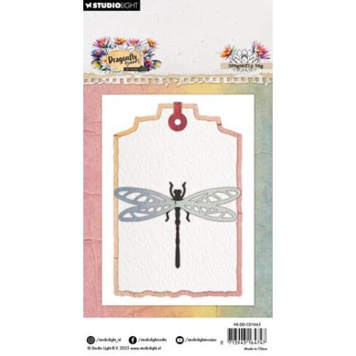 Studio Light Dragonfly Dreams Cutting Die Dragonfly Tag (HE-DD-CD1065)