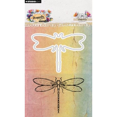 Studio Light Dragonfly Dreams Stamp & Die Dragonfly (HE-DD-SCD101)