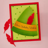 Hero Arts - Celebration BetterPress + Foil Plate from the Yule Fuel Collection