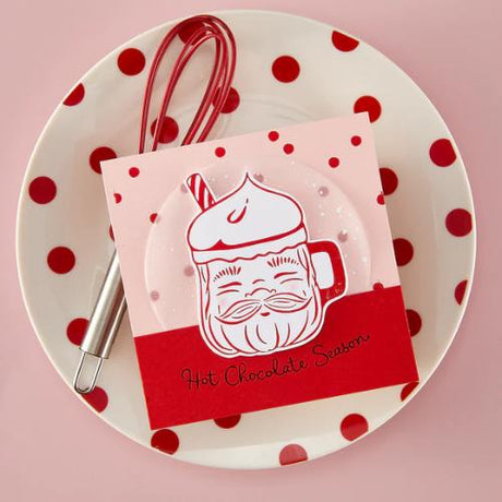 Hero Arts - Cup of Cheer BetterPress + Foil Plate from the Yule Fuel Collection