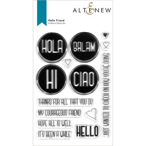 Altenew - Hello Friend Stamp Set