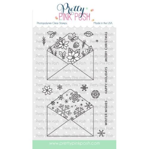 Pretty Pink Posh - Holiday Envelopes stamp set