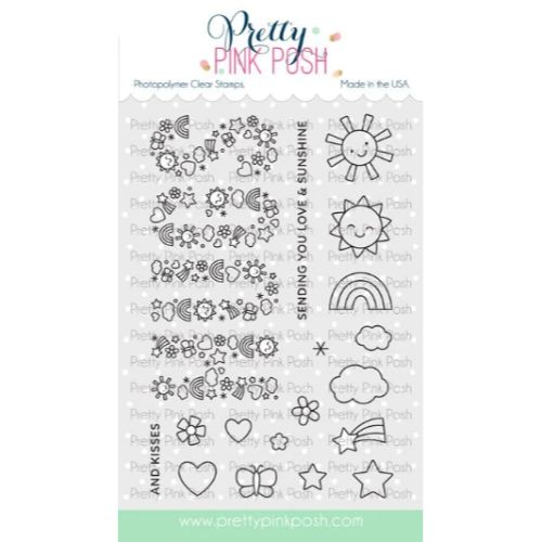 Pretty Pink Posh - Hugs Stamp Set