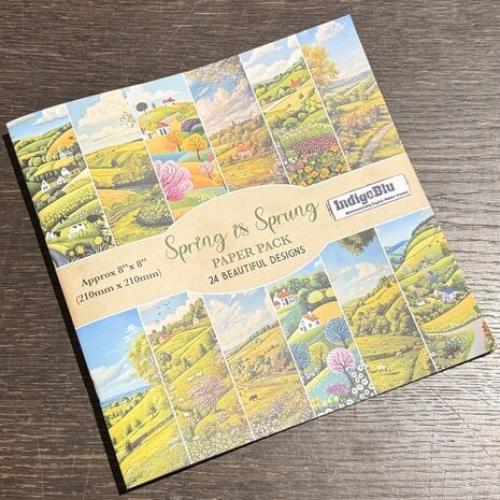 IndigoBlu Spring is Sprung 8x8 Inch Paper Book (IND1401)