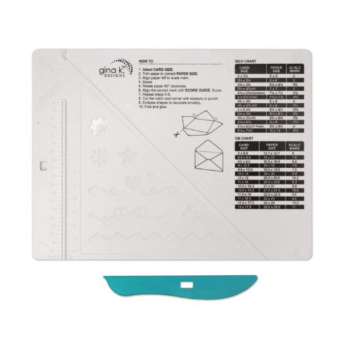 Gina K Designs - TOOL- Multi-Purpose Scoring Board - Postage as per Actual