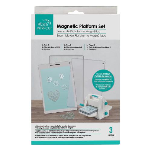 Gina K Designs - Intri-Cut Magnetic Platform Set - Postage as per Actual