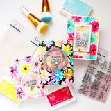 Pinkfresh Studio - Petal Pop stencil