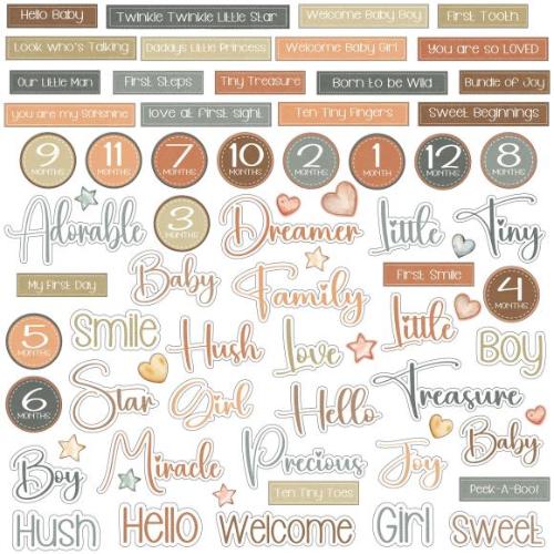 49 And Market Chipboard Set Little Dreamer