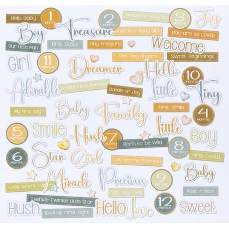 49 And Market Chipboard Set Little Dreamer