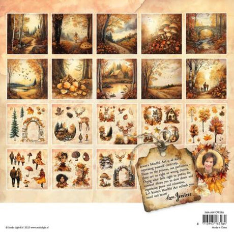 Studio Light Autumn In The Woods Collage Paper (JMA-AW-CPP386)