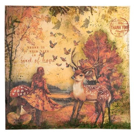 Studio Light Autumn In The Woods Mask Autumn Pathway (JMA-AW-MASK371)