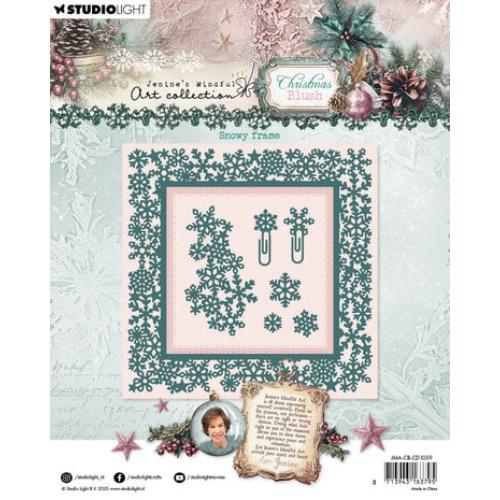 Studio Light Christmas Blush Cutting Die Snowy Frame (JMA-CB-CD1059)