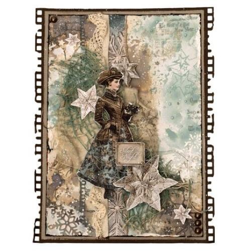 Studio Light Christmas Blush Clear Stamp Christmas Deco (JMA-CB-STAMP883)