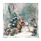 Studio Light Christmas Blush Clear Stamp Holiday Wishes (JMA-CB-STAMP884)