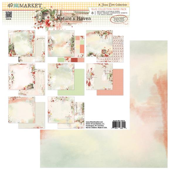 49 And Market Collection Pack 12"X12" Nature's Haven - Postage as per Actual