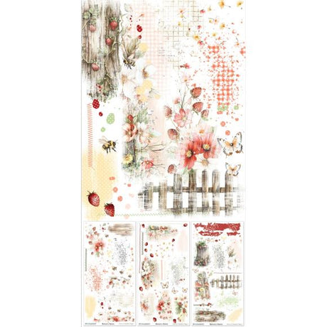 49 And Market Rub-On Transfer Set 6"X12" Nature's Haven - Postage as per Actual