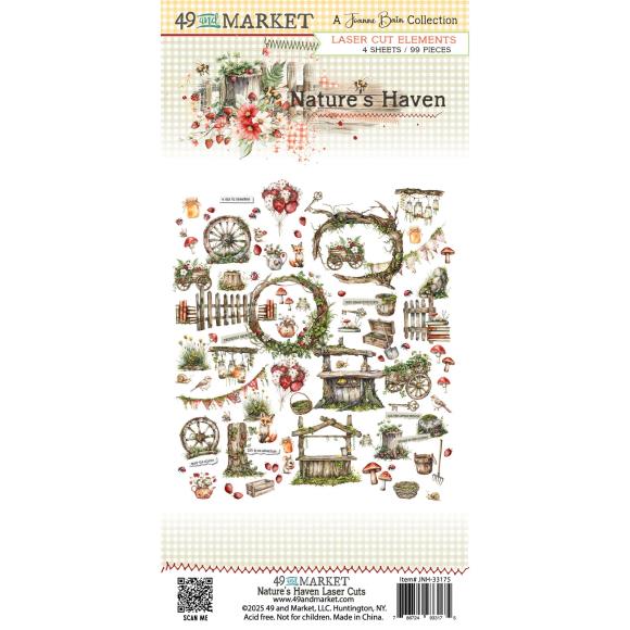 49 And Market Laser Cut Outs Element, Nature's Haven - Postage as per Actual