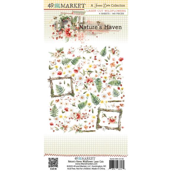 49 And Market Laser Cut Outs Wildflower, Nature's Haven - Postage as per Actual